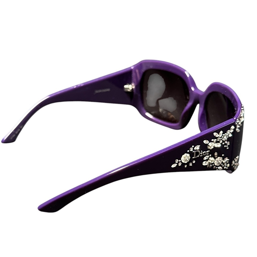 Dior Ondine Crystal Embellished Sunglasses with Case and Box - Brand New - Picture 3 of 13